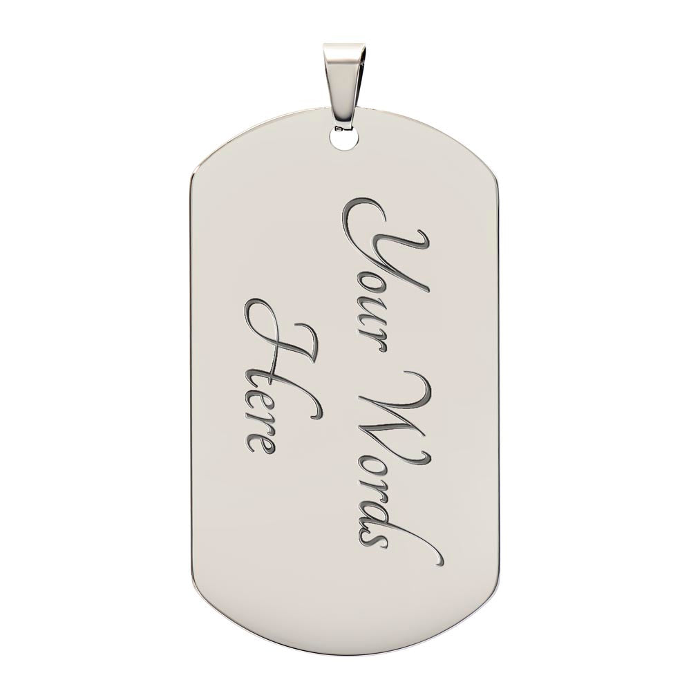 Jesus Dog Tag