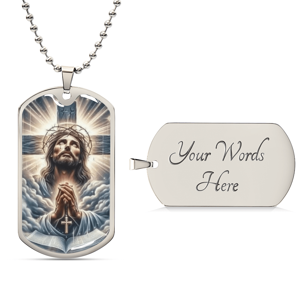 Jesus Dog Tag