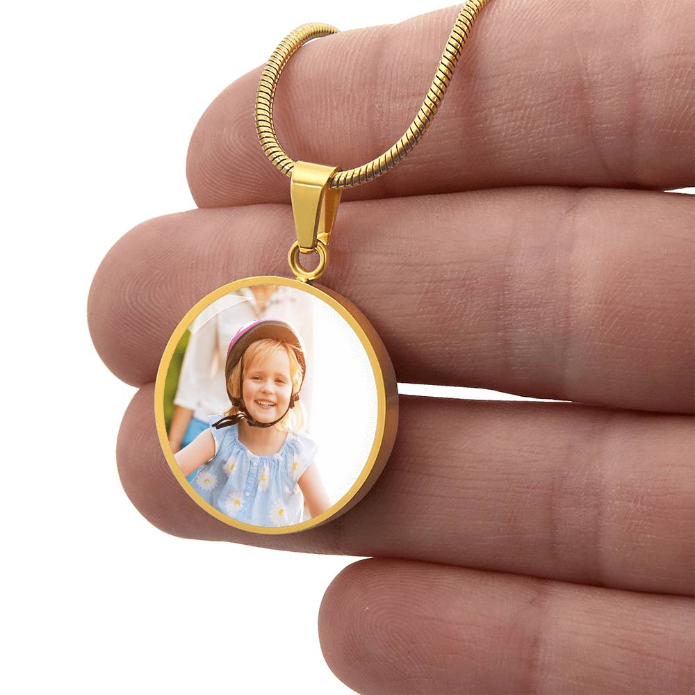 Custom Upload Image Pendant