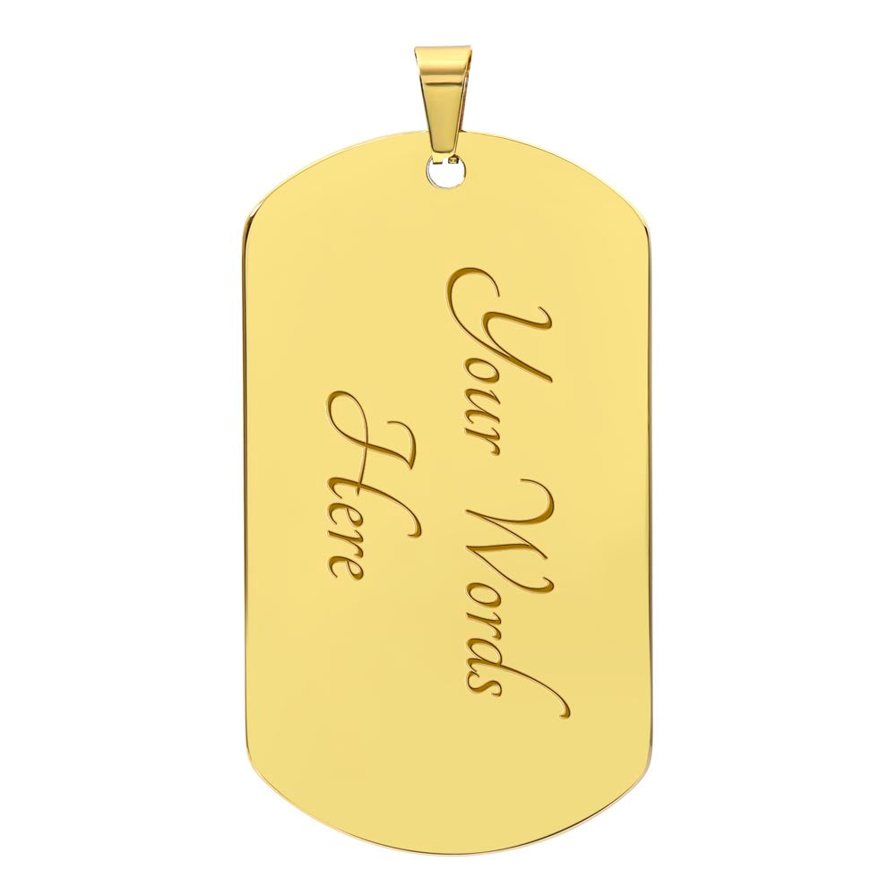 Jesus Dog Tag