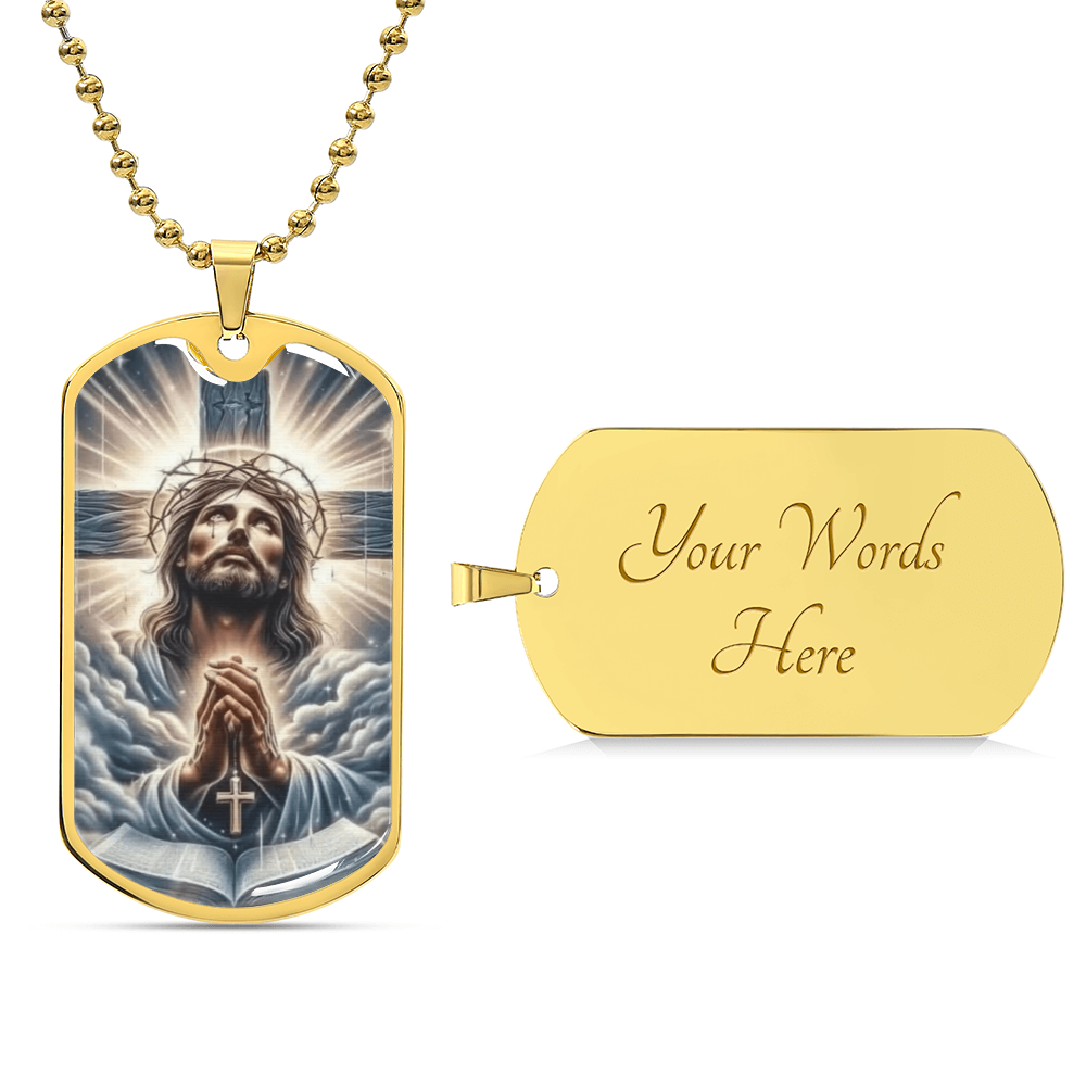 Jesus Dog Tag