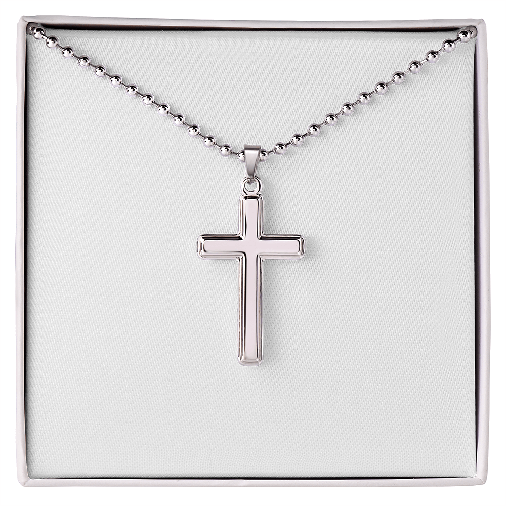 Cross with Ball Chain