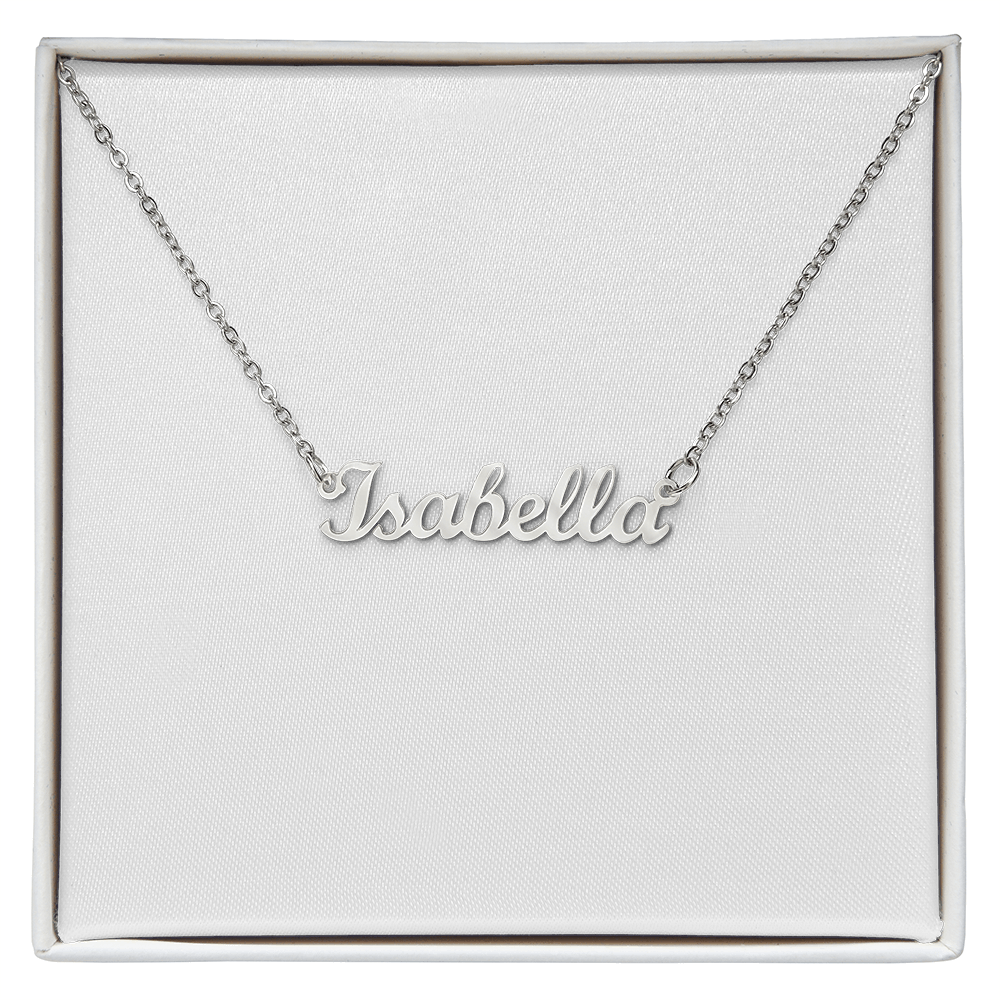 Custom Name Plate Pendant