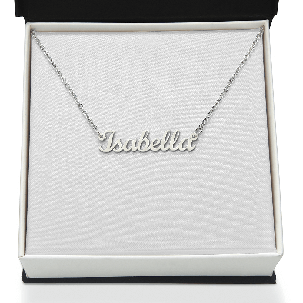 Custom Name Plate Pendant