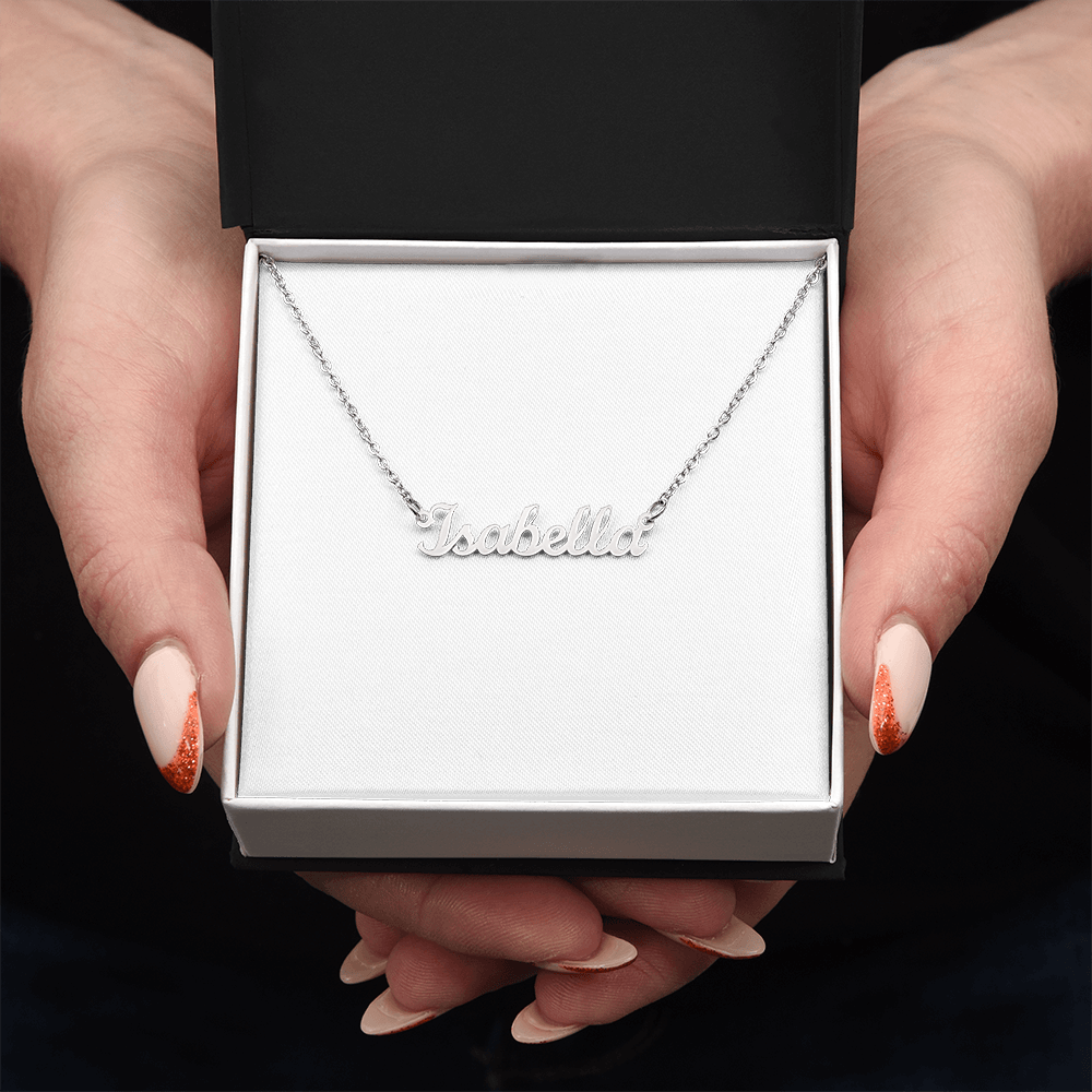 Custom Name Plate Pendant