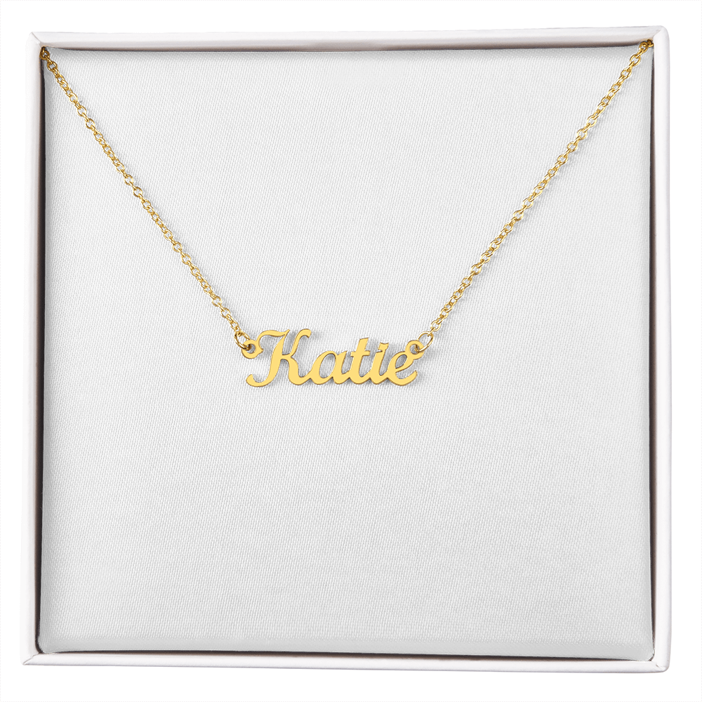 Custom Name Plate Pendant