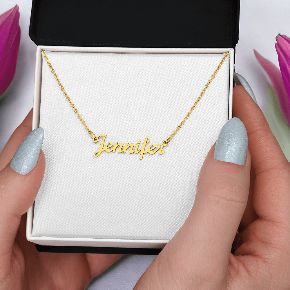 Custom Name Plate Pendant