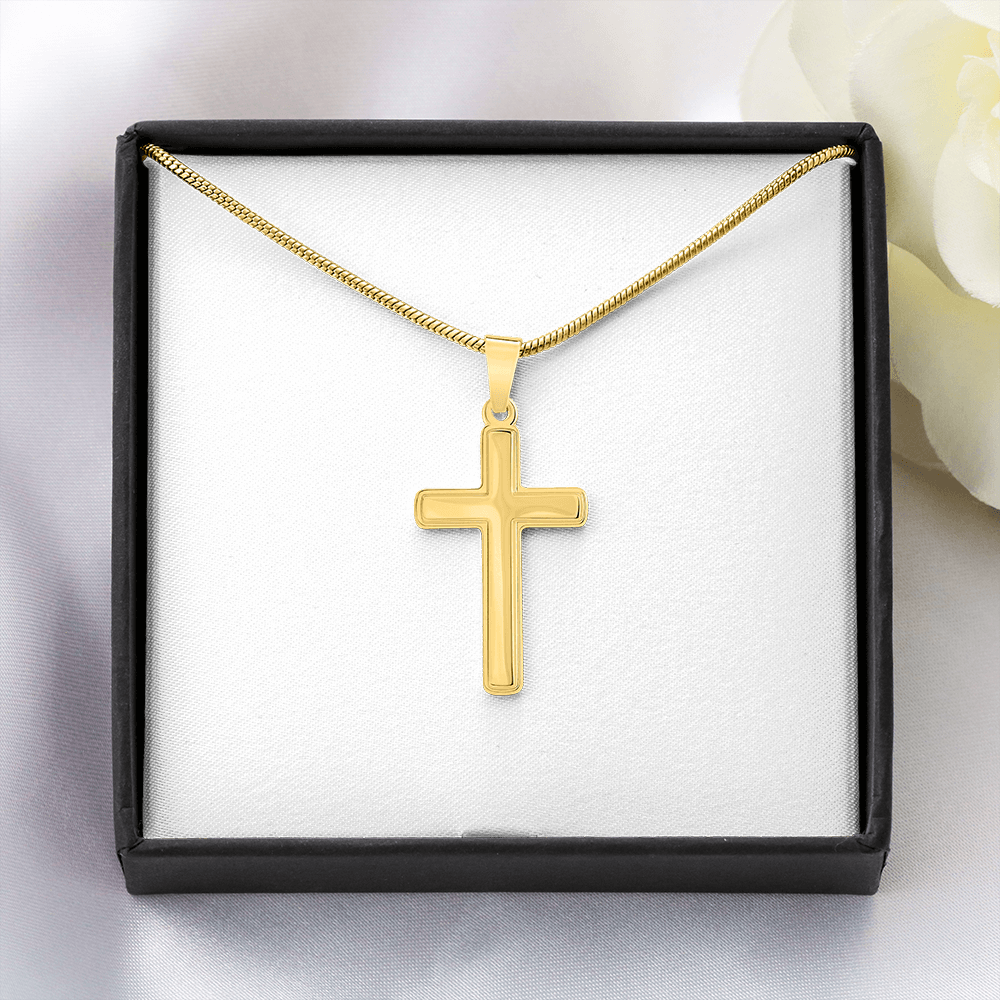 Cross Pendant with Engraving