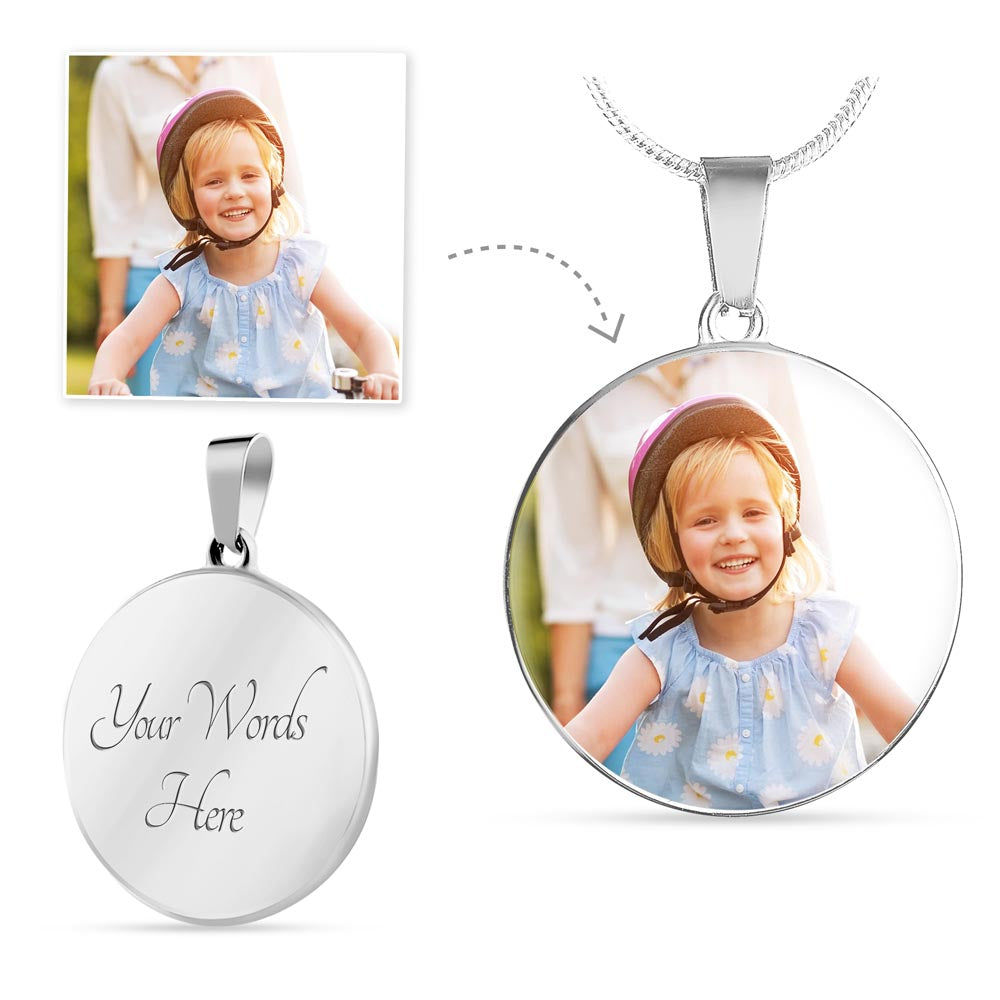 Custom Upload Image Pendant
