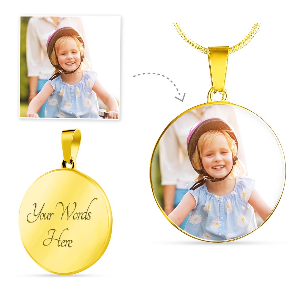 Custom Upload Image Pendant