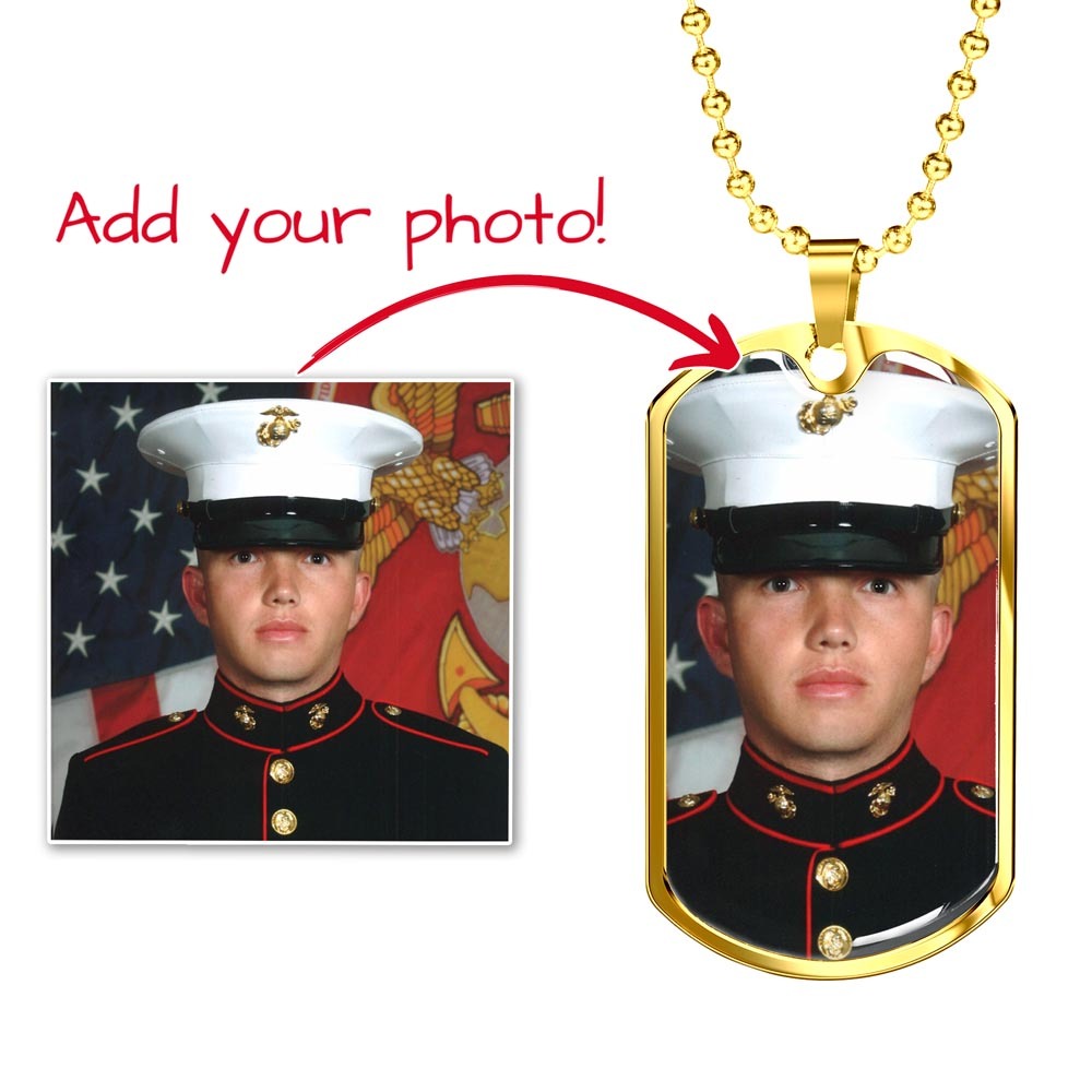 Custom Upload Dog Tag
